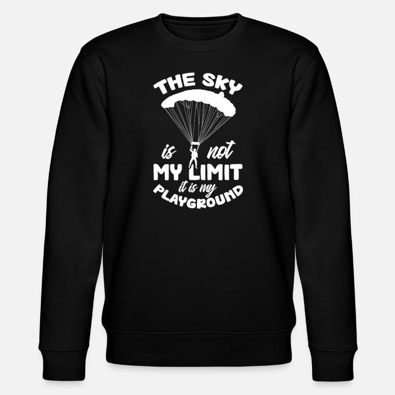 Parachutisme Parachutisme Parachute Cadeau - Sweat bio CHANGER Stanley/Stella Unisexe - noir