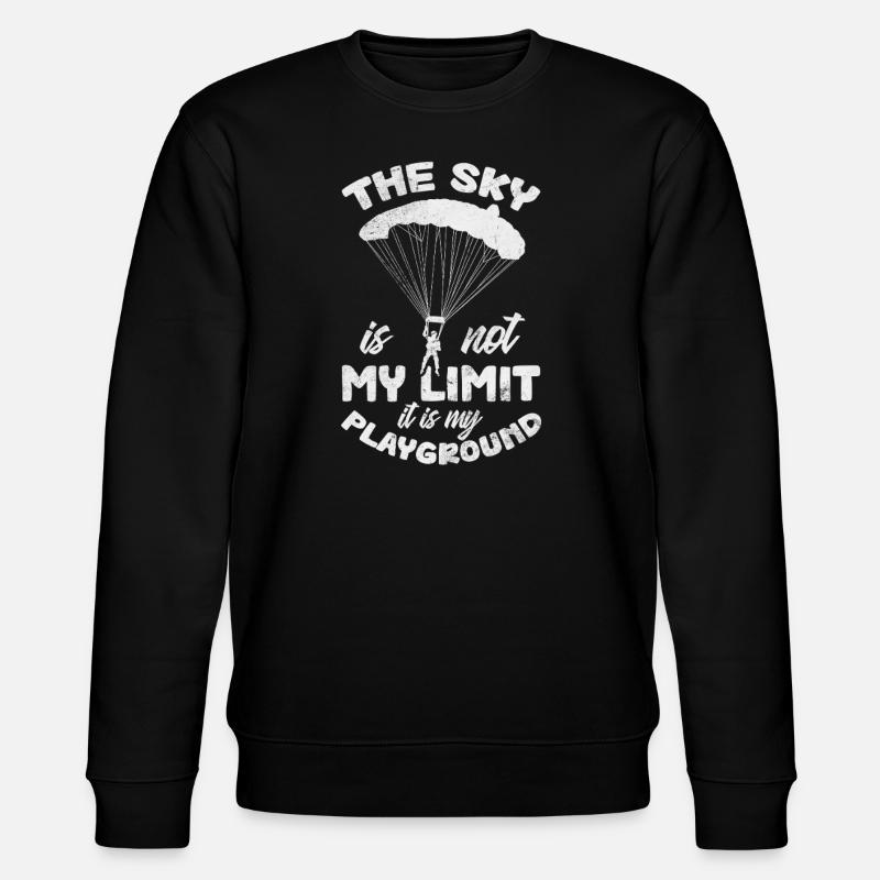 Skydive - Stanley/Stella CHANGER Unisex Organic Sweatshirt - black