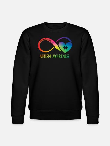 Autism - Stanley/Stella CHANGER Unisex Organic Sweatshirt - black