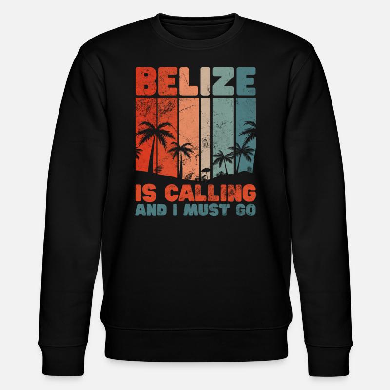 Belize - Stanley/Stella CHANGER Unisex Organic Sweatshirt - black