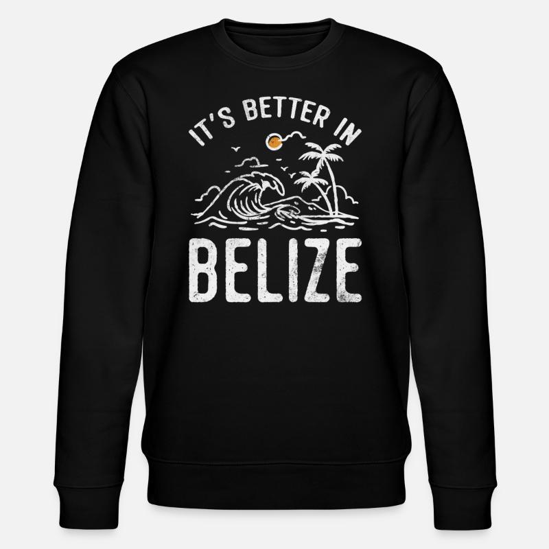 Belize - Sweat bio CHANGER Stanley/Stella Unisexe - noir