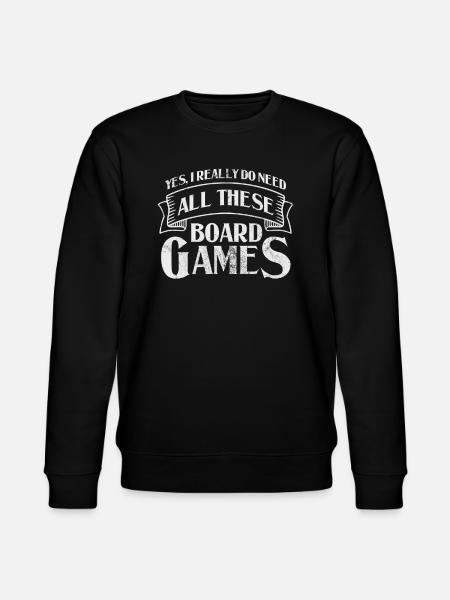 Board game - Stanley/Stella CHANGER Unisex Organic Sweatshirt - black