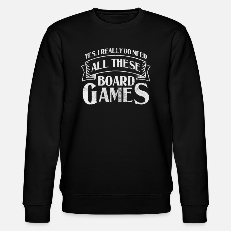 Board game - Stanley/Stella CHANGER Unisex Organic Sweatshirt - black