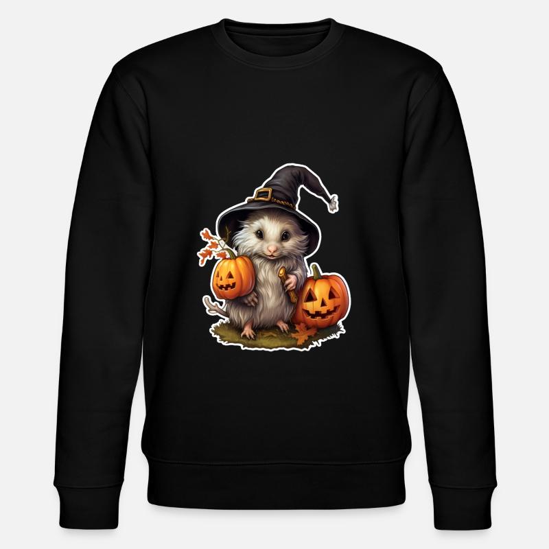 Monstre mignon d’Halloween - Sweat bio CHANGER Stanley/Stella Unisexe - noir