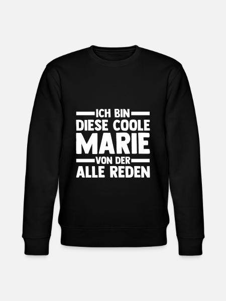 Marie - Stanley/Stella Unisex Bio-Sweatshirt CHANGER  - Schwarz