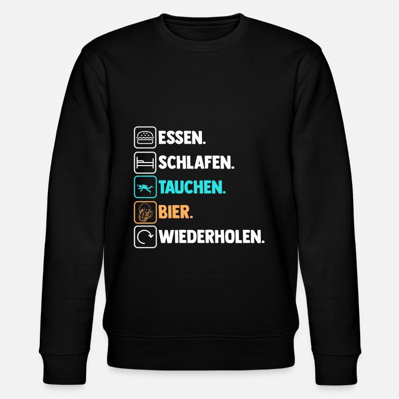 Schullehrerin Lehrerin - Stanley/Stella Unisex Bio-Sweatshirt CHANGER  - Schwarz