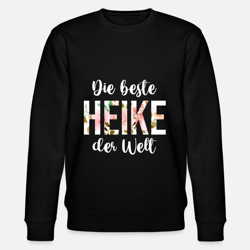 Heike - Stanley/Stella Unisex Bio-Sweatshirt CHANGER  - Schwarz