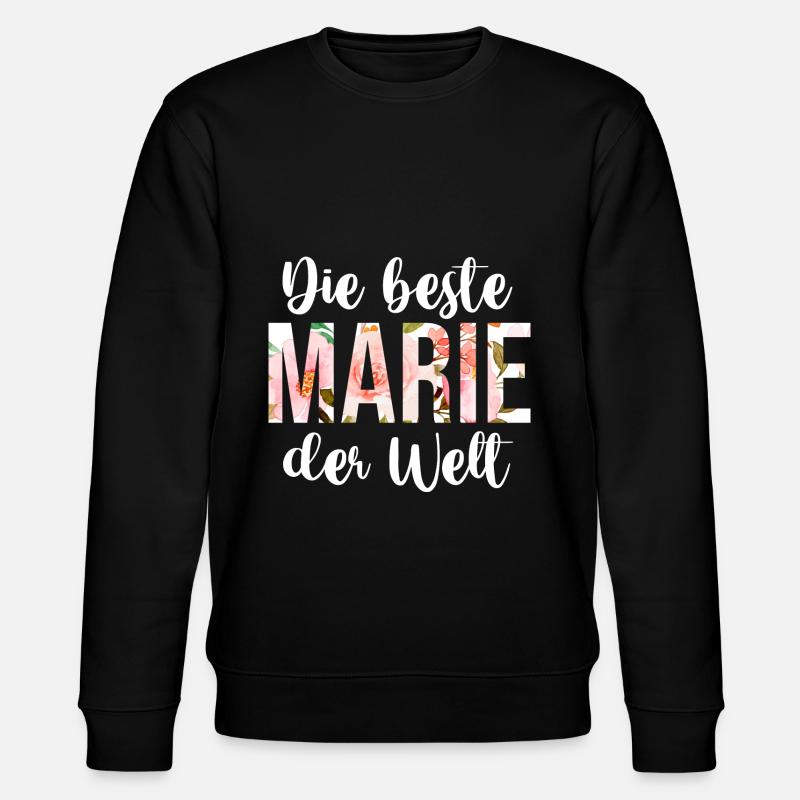 Marie - Stanley/Stella Unisex Bio-Sweatshirt CHANGER  - Schwarz