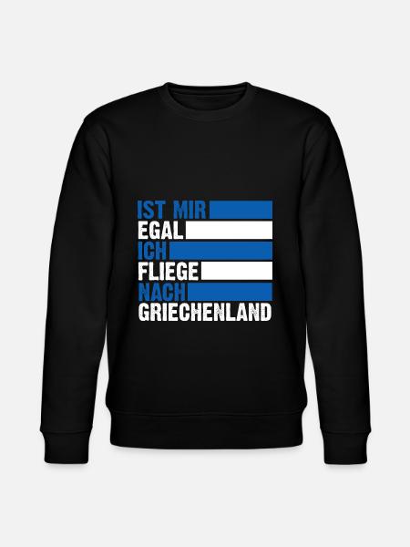 Griechen Grieche Griechenland - Stanley/Stella Unisex Bio-Sweatshirt CHANGER  - Schwarz