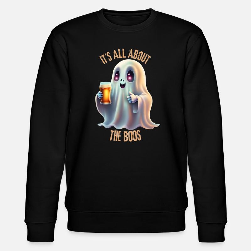 Fantôme d’Halloween. - Sweat bio CHANGER Stanley/Stella Unisexe - noir