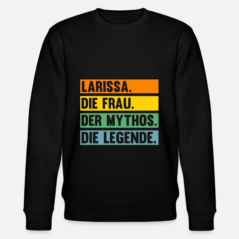 Larissa - Stanley/Stella Unisex Bio-Sweatshirt CHANGER  - Schwarz