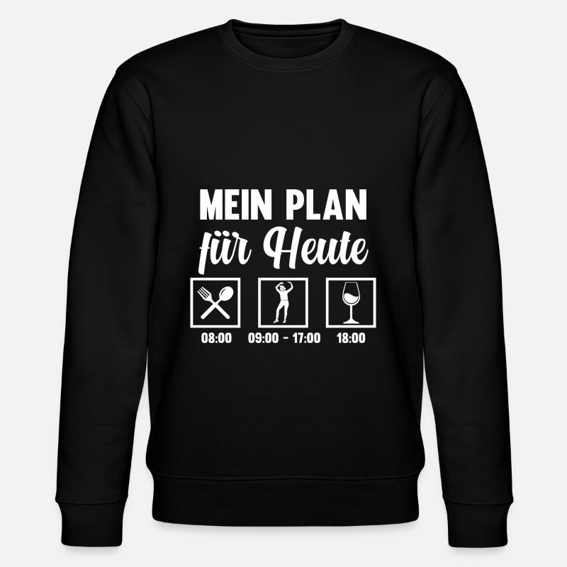Tänzer Stepptanz - Stanley/Stella Unisex Bio-Sweatshirt CHANGER  - Schwarz