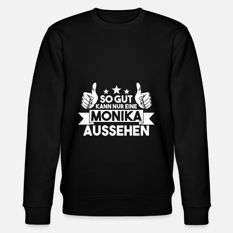 Monika - Stanley/Stella Unisex Bio-Sweatshirt CHANGER  - Schwarz