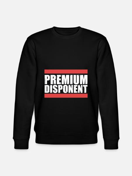 Disponent - Stanley/Stella Unisex Bio-Sweatshirt CHANGER - Schwarz