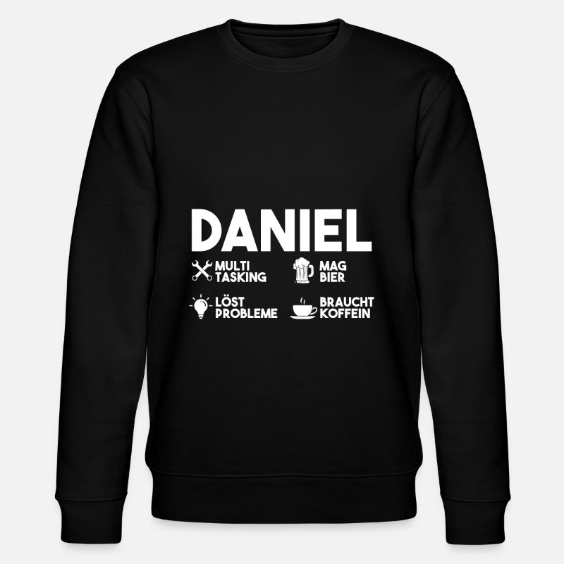 Daniel - Stanley/Stella Unisex Bio-Sweatshirt CHANGER  - Schwarz