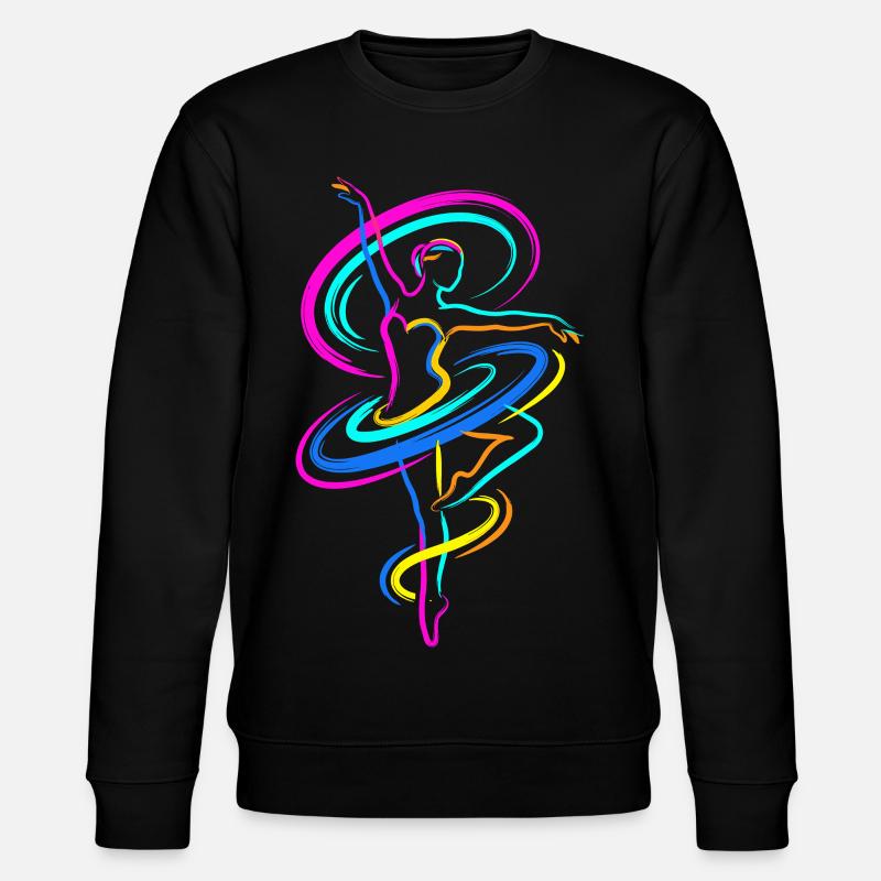 Ballerina - Stanley/Stella Unisex Bio-Sweatshirt CHANGER  - Schwarz