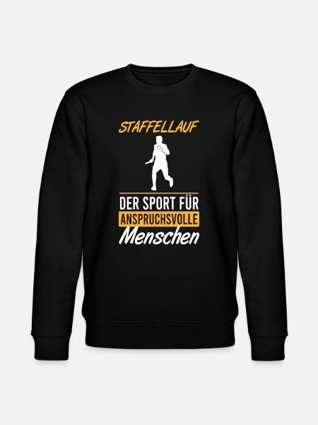 Staffellauf für Anspruchsvolle - Stanley/Stella Unisex Bio-Sweatshirt CHANGER - Schwarz