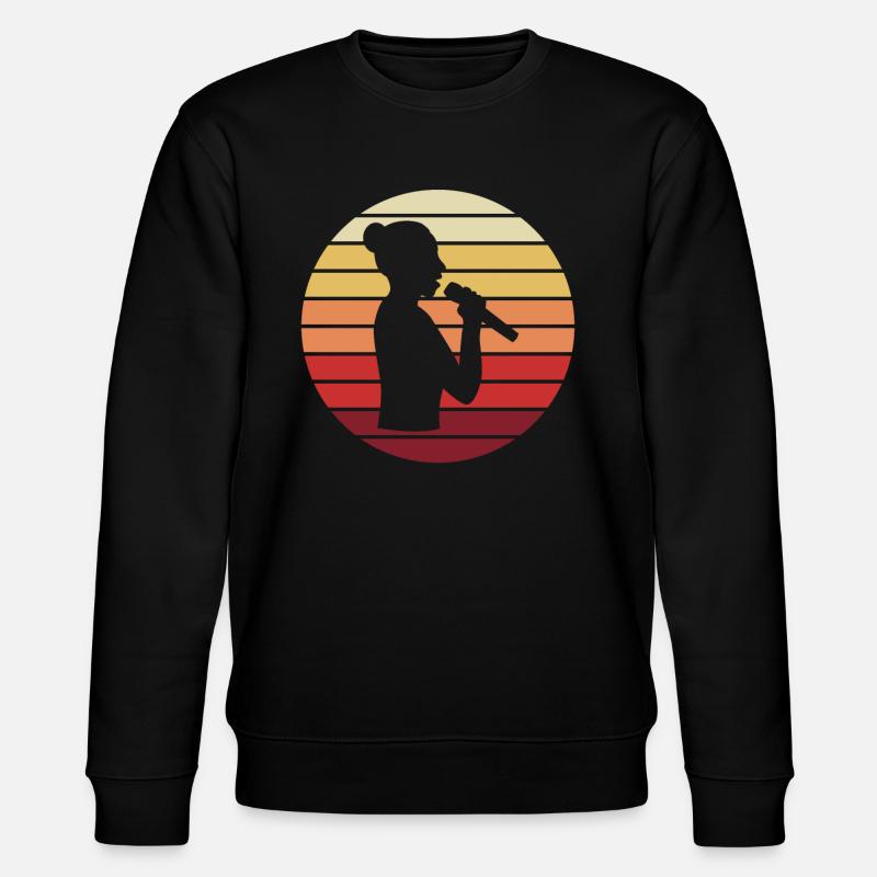 Chanteur Sunset Melody - Sweat bio CHANGER Stanley/Stella Unisexe - noir
