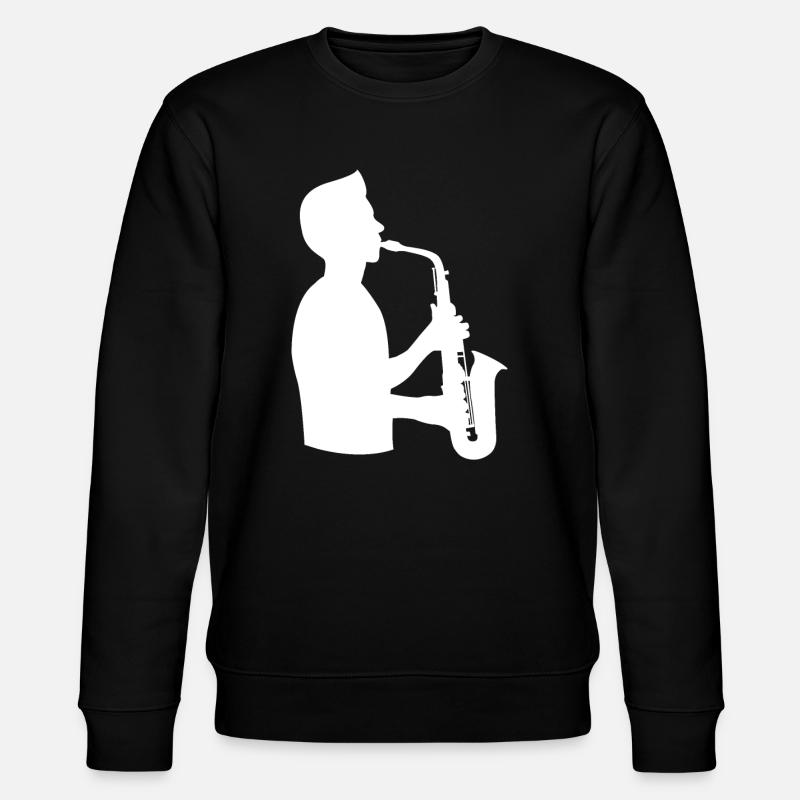 Saxophone Virtuose Passion - Sweat bio CHANGER Stanley/Stella Unisexe - noir