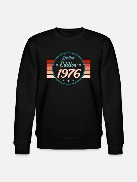 1976 - Édition Classique Limitée Rétro - Sweat bio CHANGER Stanley/Stella Unisexe - noir