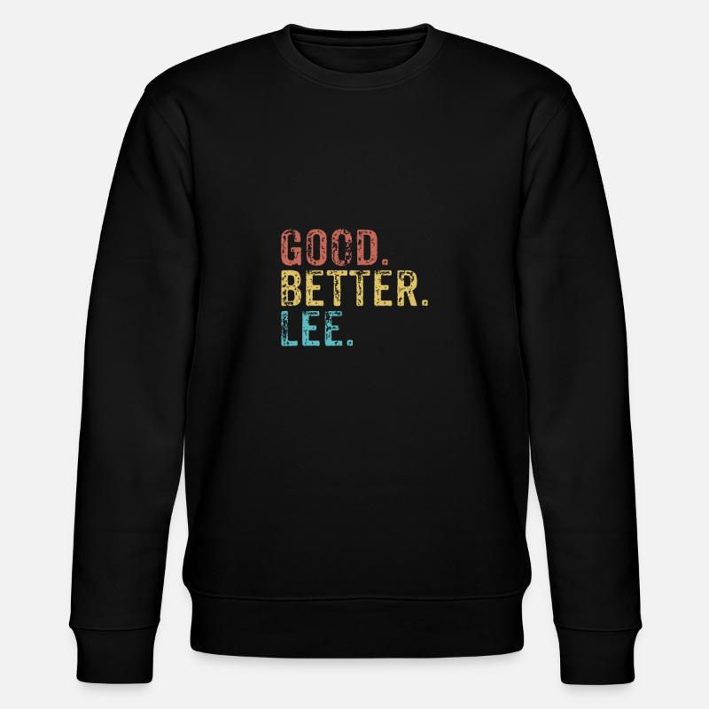 Les mecs cool s’appellent lee - Sweat bio CHANGER Stanley/Stella Unisexe - noir