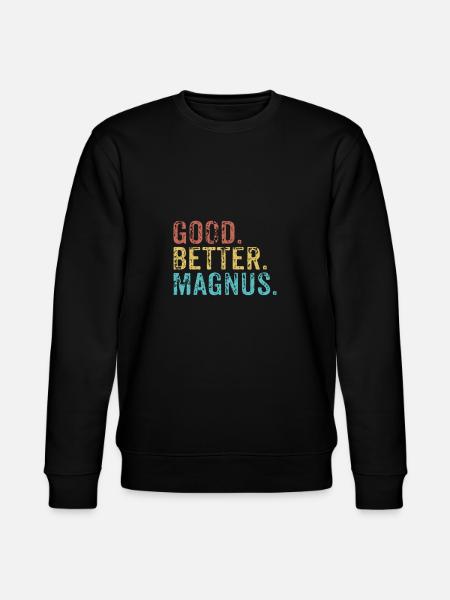 Good better Magnus - Stanley/Stella CHANGER Unisex Organic Sweatshirt - black