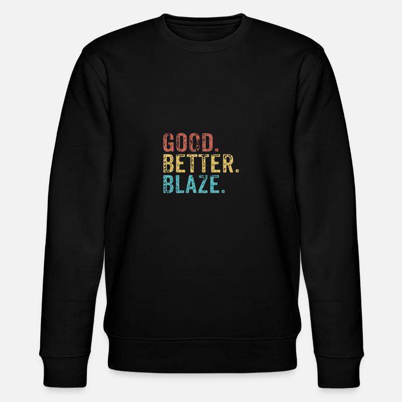 Bon, mieux, Blaze - Sweat bio CHANGER Stanley/Stella Unisexe - noir
