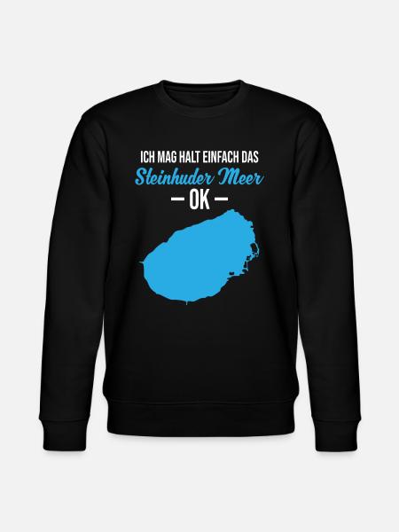 Simply Steinhuder Meer Okay - Stanley/Stella CHANGER Unisex Organic Sweatshirt - black