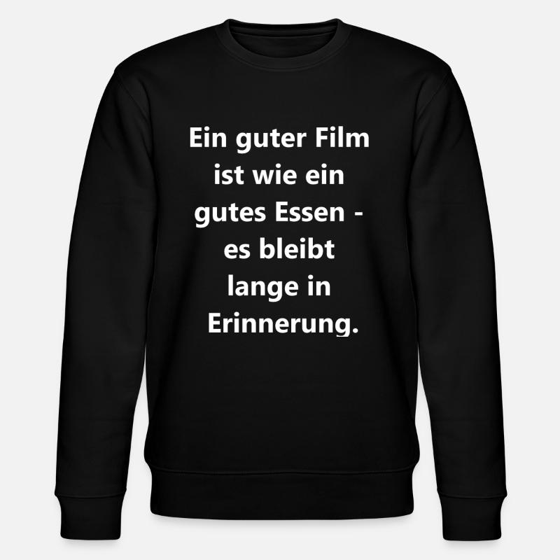 Cinematic Delight - Stanley/Stella Unisex Bio-Sweatshirt CHANGER  - Schwarz