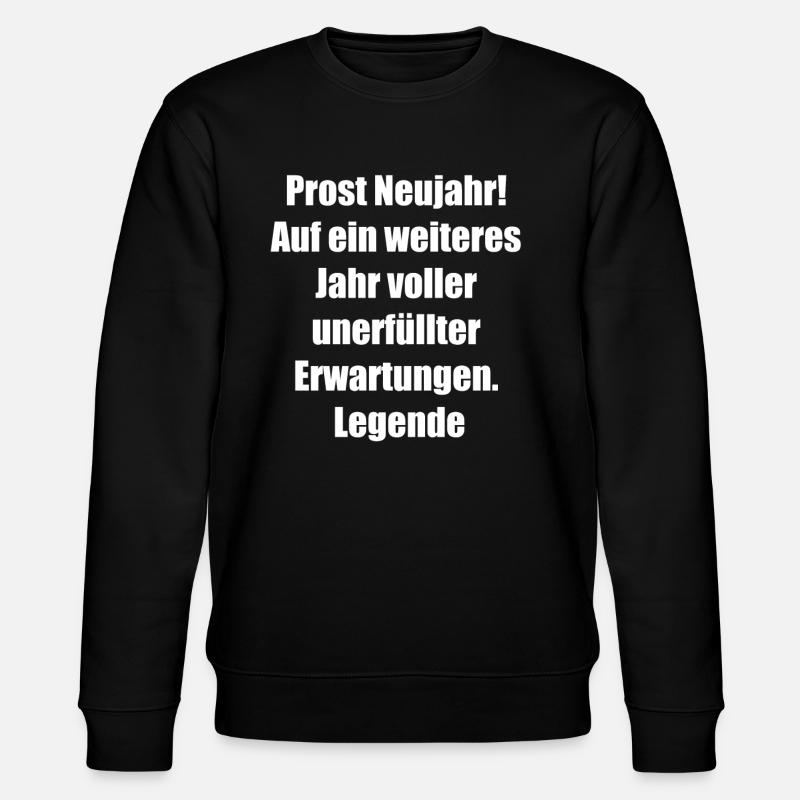 Cadeau de la Saint-Sylvestre - Sweat bio CHANGER Stanley/Stella Unisexe - noir