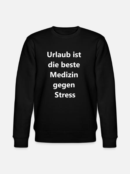 Summer Vacation Gift - Stanley/Stella CHANGER Unisex Organic Sweatshirt - black