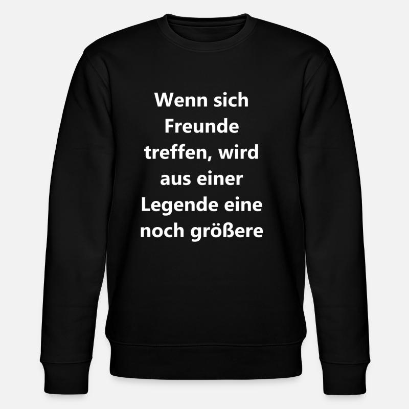 Legendary Gift - Stanley/Stella CHANGER Unisex Organic Sweatshirt - black