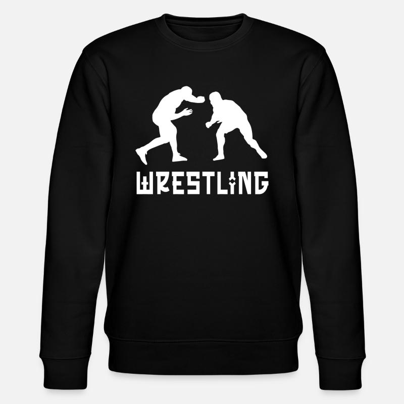 Wrestling - Stanley/Stella Unisex Bio-Sweatshirt CHANGER - Schwarz