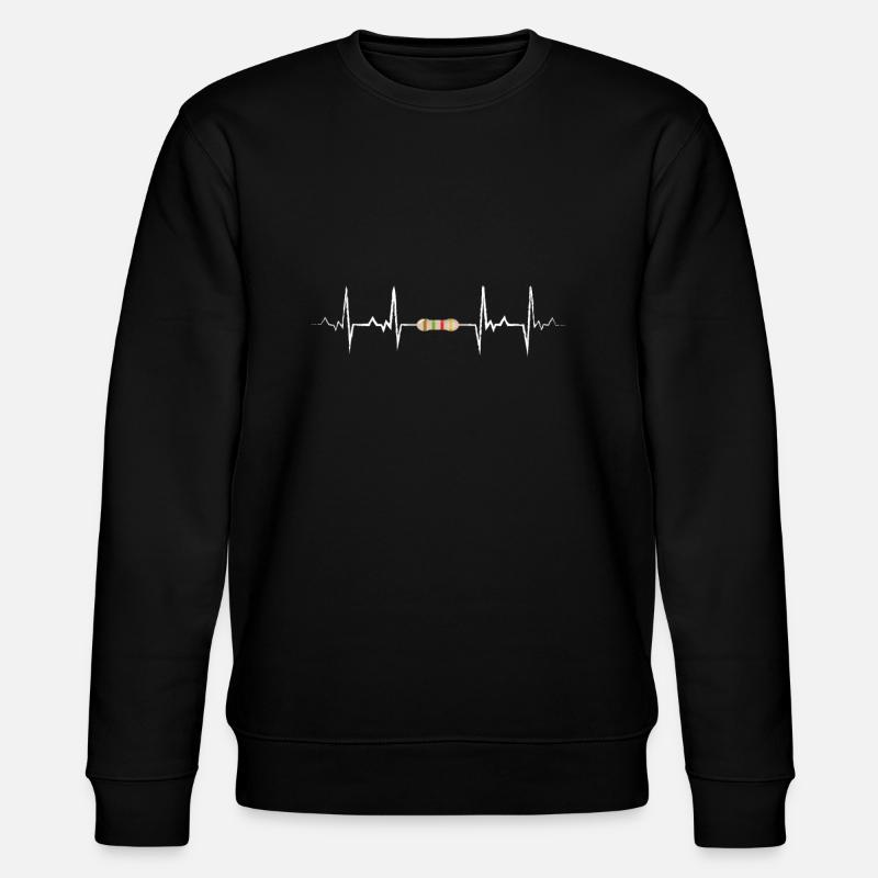Électrocardiographie résistance électrocardiogramme - Sweat bio CHANGER Stanley/Stella Unisexe - noir