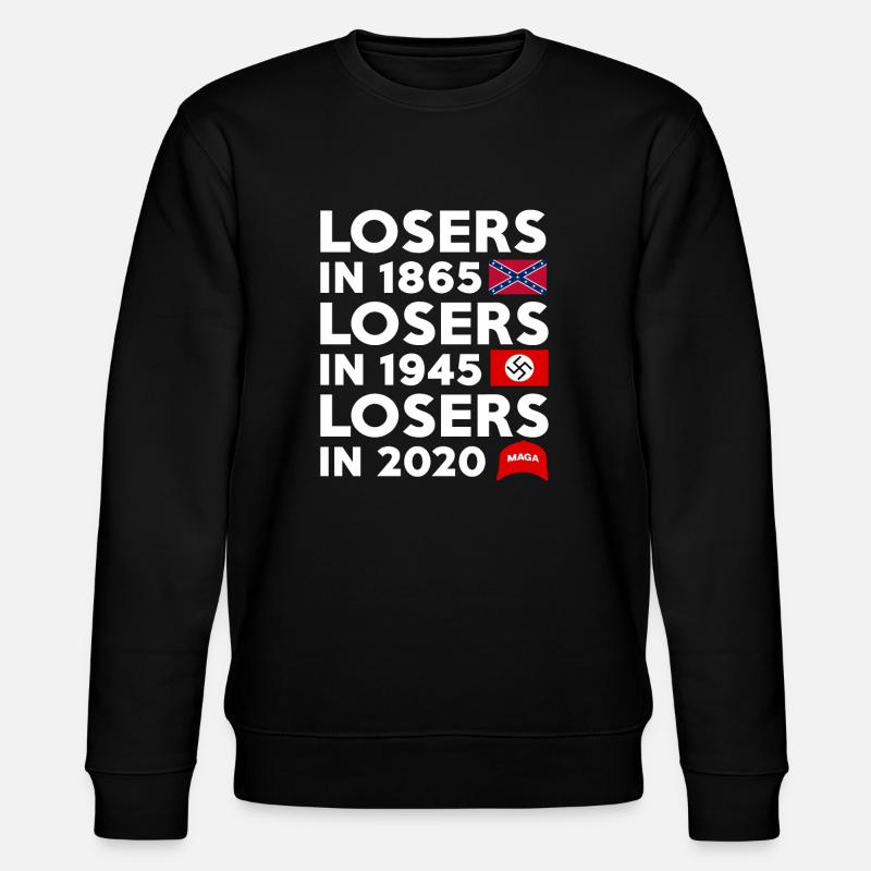 Perdants en 1865 - Sweat bio CHANGER Stanley/Stella Unisexe - noir