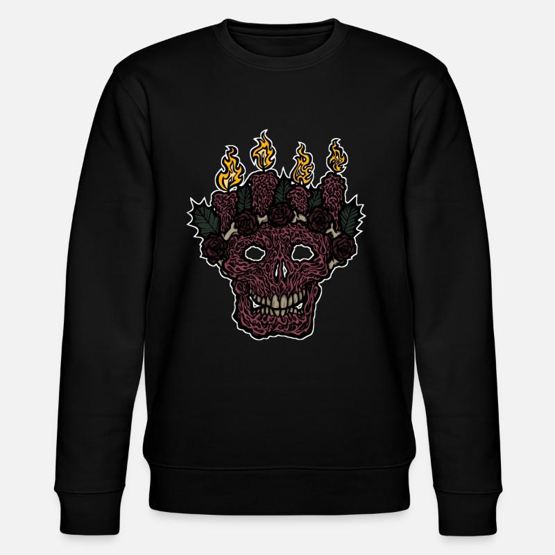 Bright Darkness - Stanley/Stella Unisex Bio-Sweatshirt CHANGER  - Schwarz