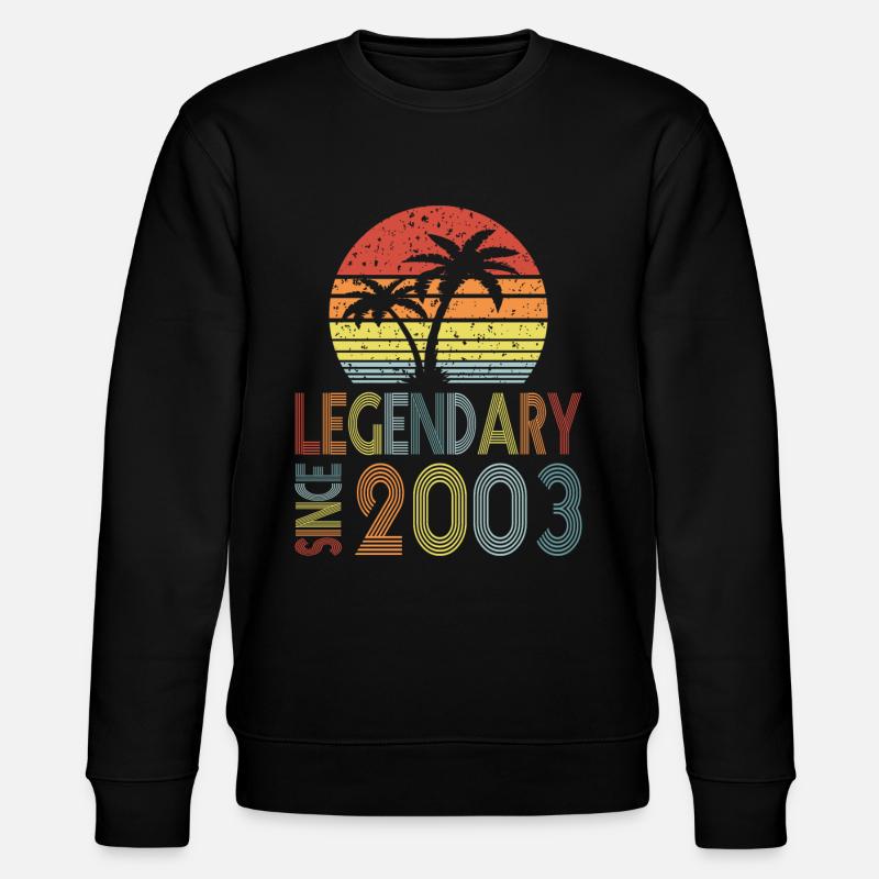 Légendaire depuis 2003 - Sweat bio CHANGER Stanley/Stella Unisexe - noir