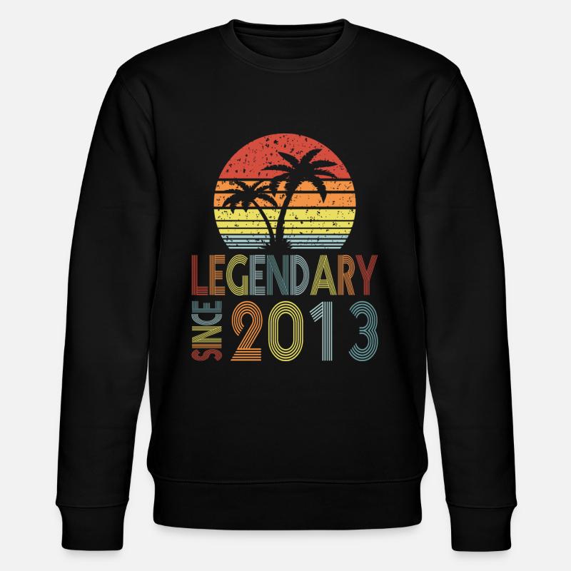 Legendary since 2013 - Stanley/Stella CHANGER Unisex Organic Sweatshirt - black