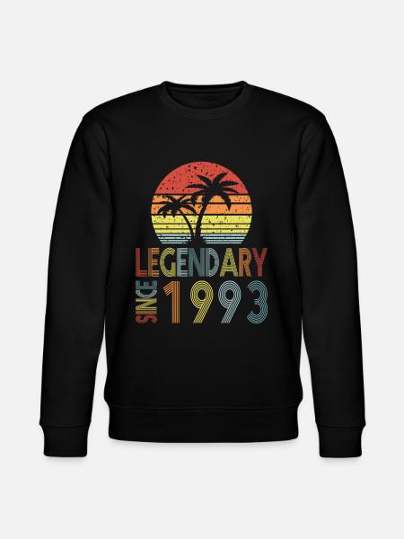 Legendary since 1993 - Stanley/Stella Unisex Bio-Sweatshirt CHANGER  - Schwarz