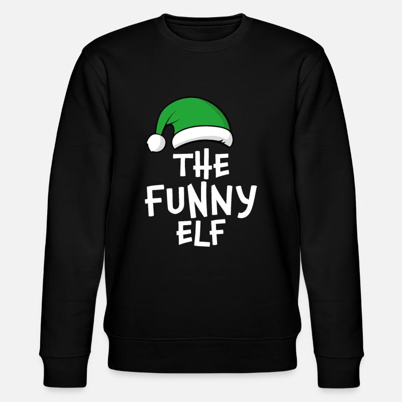 L’Elfe drôle - Sweat bio CHANGER Stanley/Stella Unisexe - noir