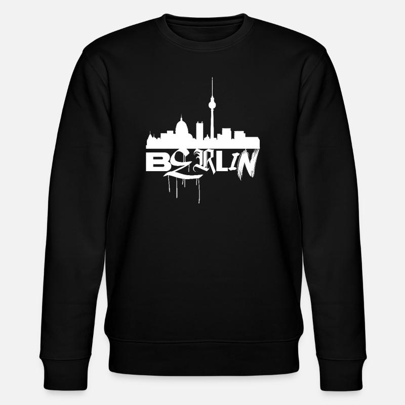 LIGNE D’HORIZON DE BERLIN - Sweat bio CHANGER Stanley/Stella Unisexe - noir