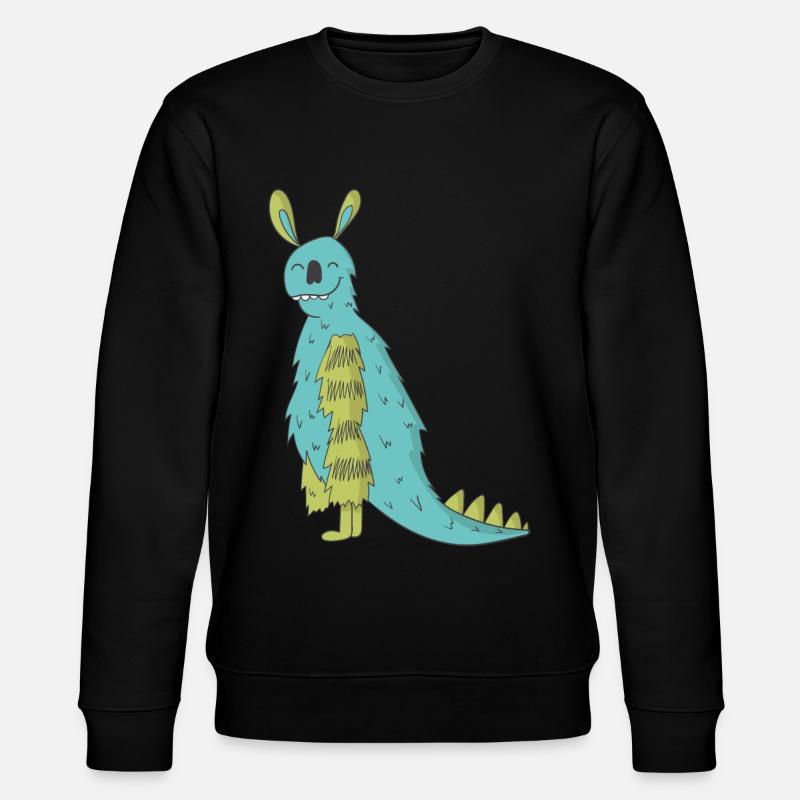 Monster - Stanley/Stella Unisex Bio-Sweatshirt CHANGER  - Schwarz