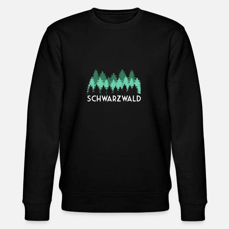 schwarzwald - Stanley/Stella Unisex Bio-Sweatshirt CHANGER  - Schwarz