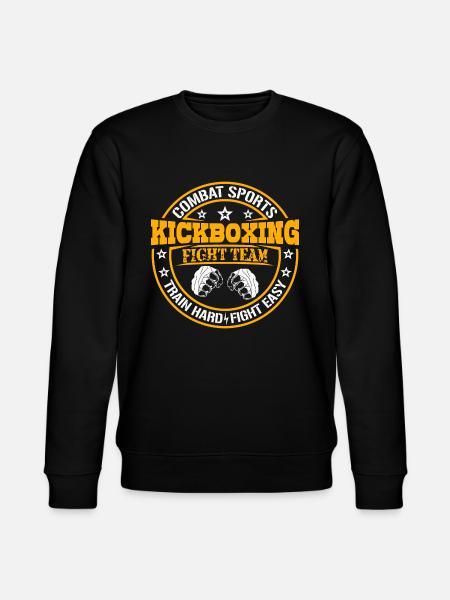 Kickboxing Kickboxing Kickboxing Fight Team - Stanley/Stella CHANGER Unisex Organic Sweatshirt - black