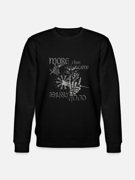 Dart Design devilishly good, Dart teuflisch gut, - Stanley/Stella Unisex Bio-Sweatshirt CHANGER - Schwarz