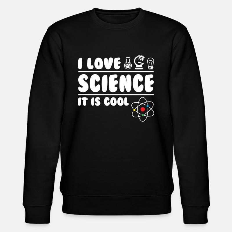 J’aime la science - Sweat bio CHANGER Stanley/Stella Unisexe - noir