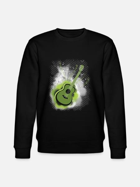 guitar - Stanley/Stella CHANGER Unisex Organic Sweatshirt - black
