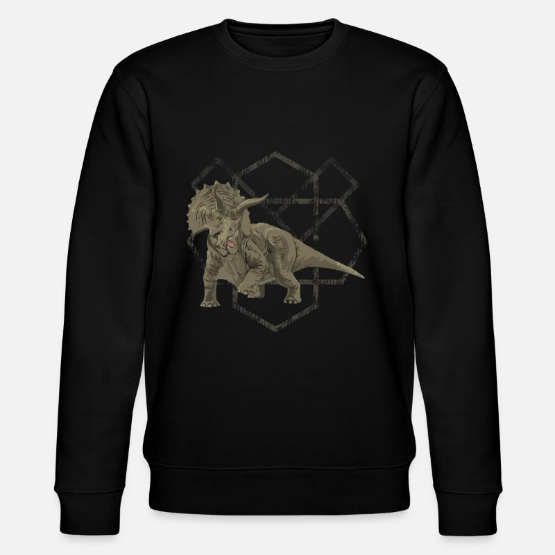 Triceratops - Sweat bio CHANGER Stanley/Stella Unisexe - noir