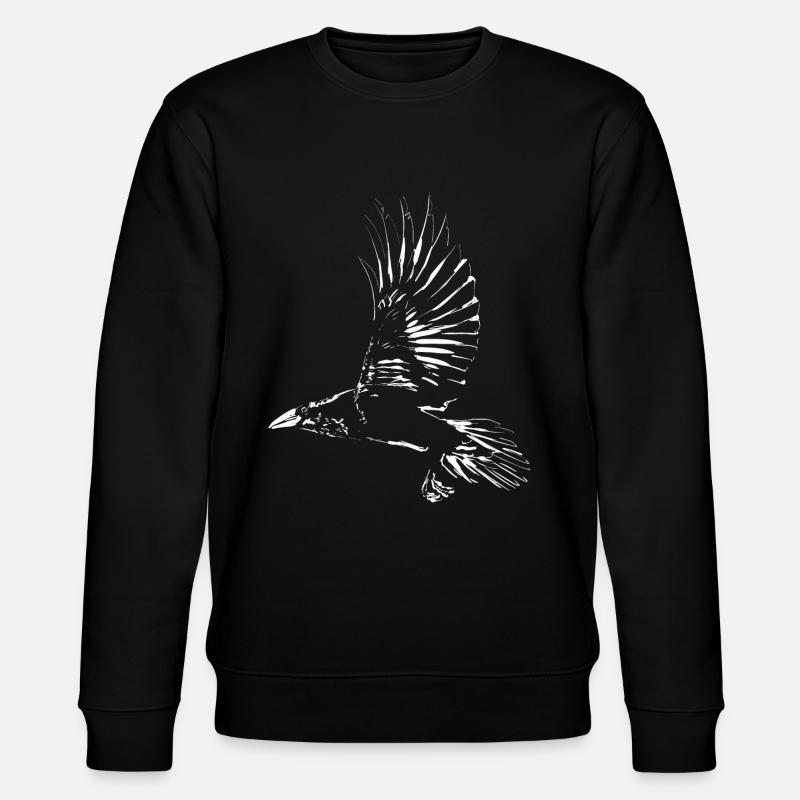 Corbeau - Sweat bio CHANGER Stanley/Stella Unisexe - noir