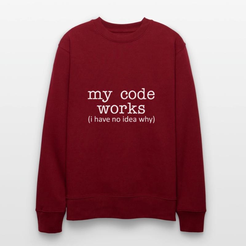 Programmer My code works (I don't have any Stanley/Stella CHANGER Unisex Organic Sweatshirt